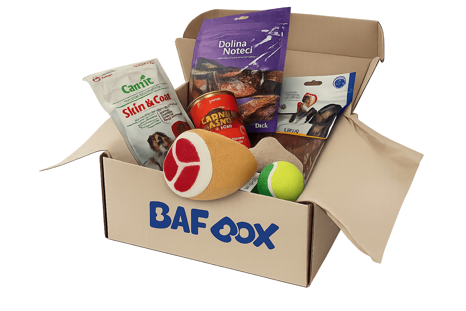 BAF BOX s hračkami a pamlskami