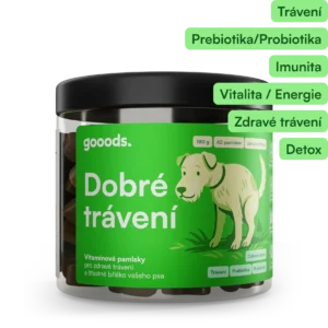 Maškrty pre zdravé trávenie psov