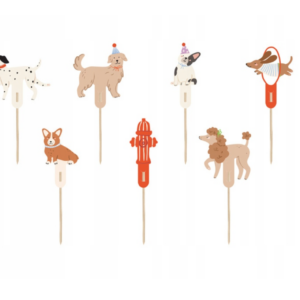 Párty zápichy so psíkmi (7 ks)