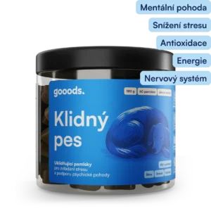 Upokojujúce maškrty pre psov