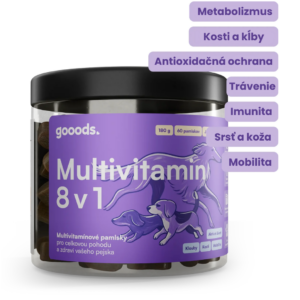 Multivitamínové pamlsky 8 v 1 pro psy