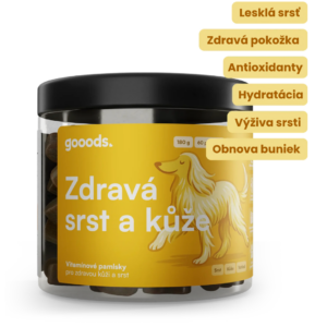 Pamlsky pro zdravou kůži a srst psů